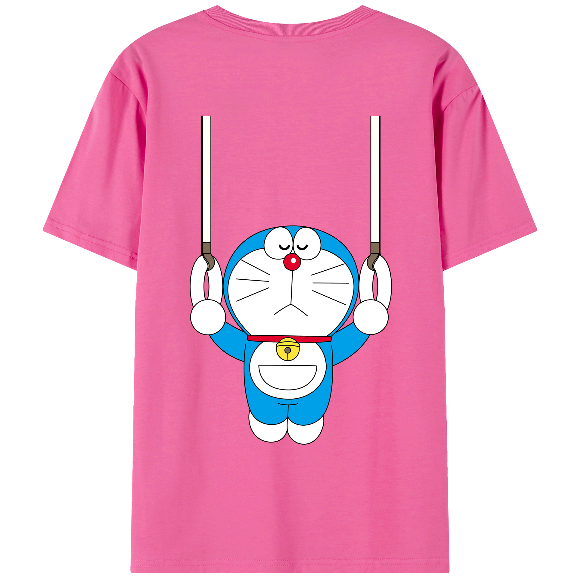 （画像用） ドラえもん Doraemon レディース半袖Tシャツ(バックプリント)